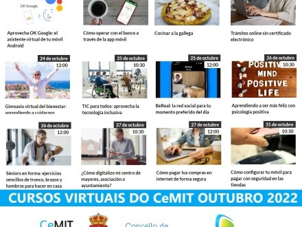 CURSOS VIRTUAIS OUTUBRO