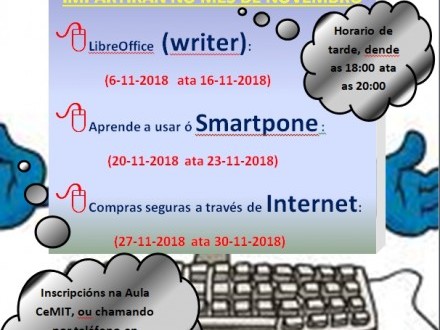 PRXIMOS CURSOS EN EL AULA CeMIT (INFO)