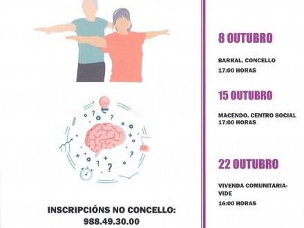 JORNADAS DE MEMORIA Y GERONTOGIMNASIA