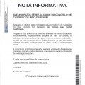 NOTA INFORMATIVA: Actualizacin datos COVID.