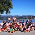 Xornada de convivencia no Parque Nutico entre os campamentos de Castrelo de Mio e Ribadavia