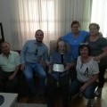 Castrelo de Mio celebra los 100 aos de una vecina de Prado