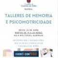 TALLERES DE MEMORIA Y PSICOMOTRICIDAD